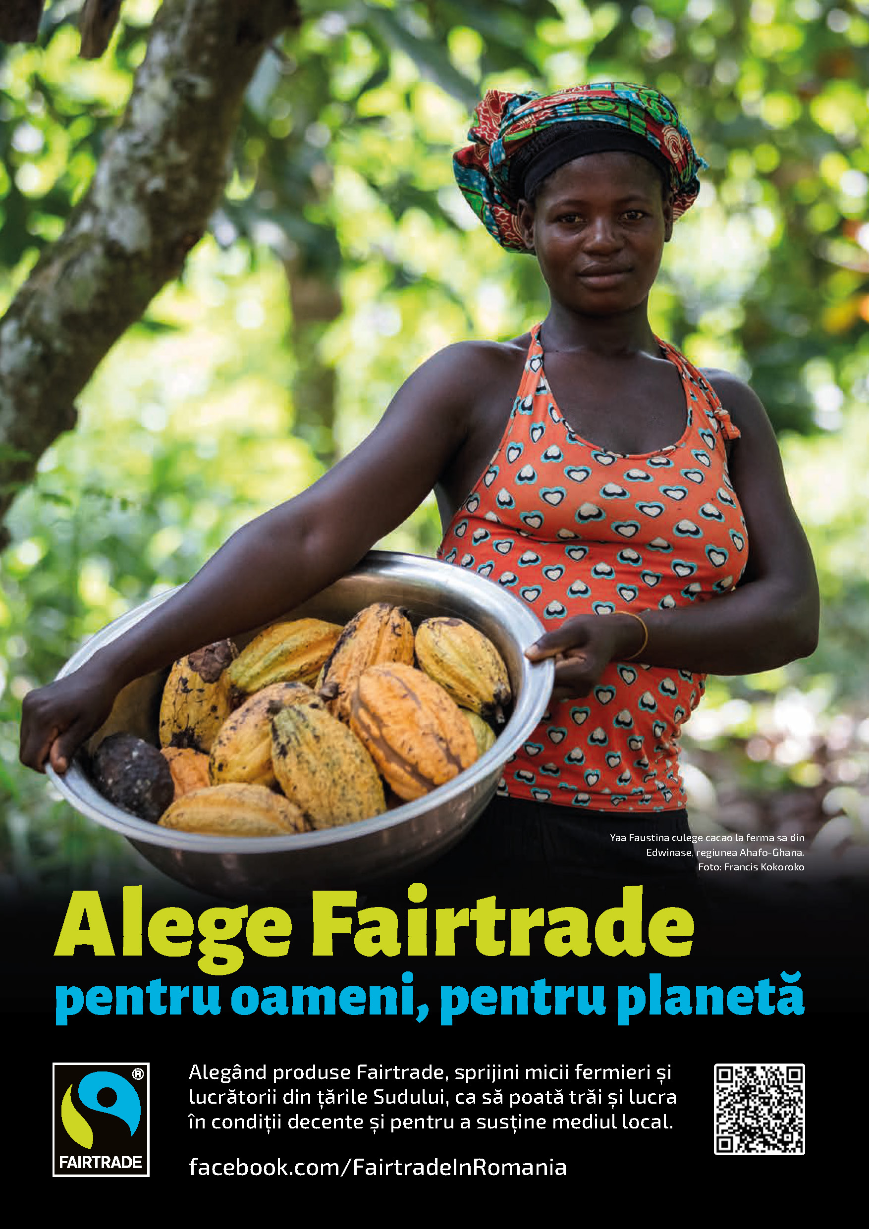 Alege Fairtrade (cocoa poster, A3) Fairtrade Polska